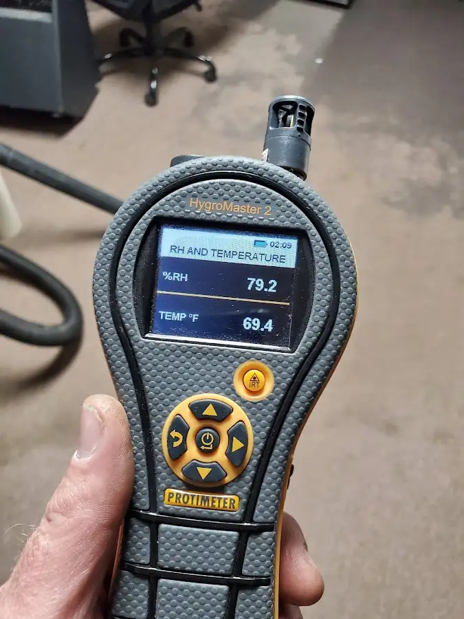 Moisture meter humidity assessment for Fire & Smoke Damage Restoration in Greenbriar