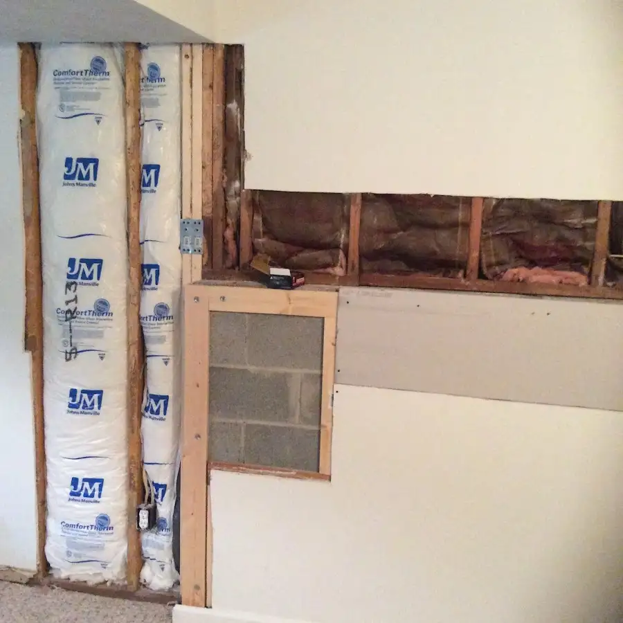 Wall insulation replacement during Odor Removal & Deodorization in Greenbriar